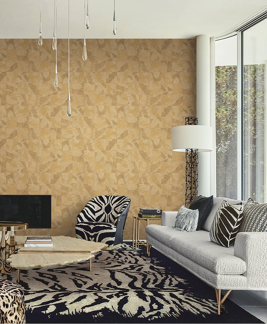 Ideas de decoración con papel tapiz de lujo para transformar tu sala en un espacio elegante