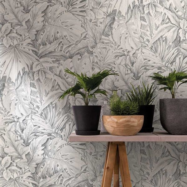 PAPEL TAPIZ MARBURG código 33308 - Elegancia Floral Tropical