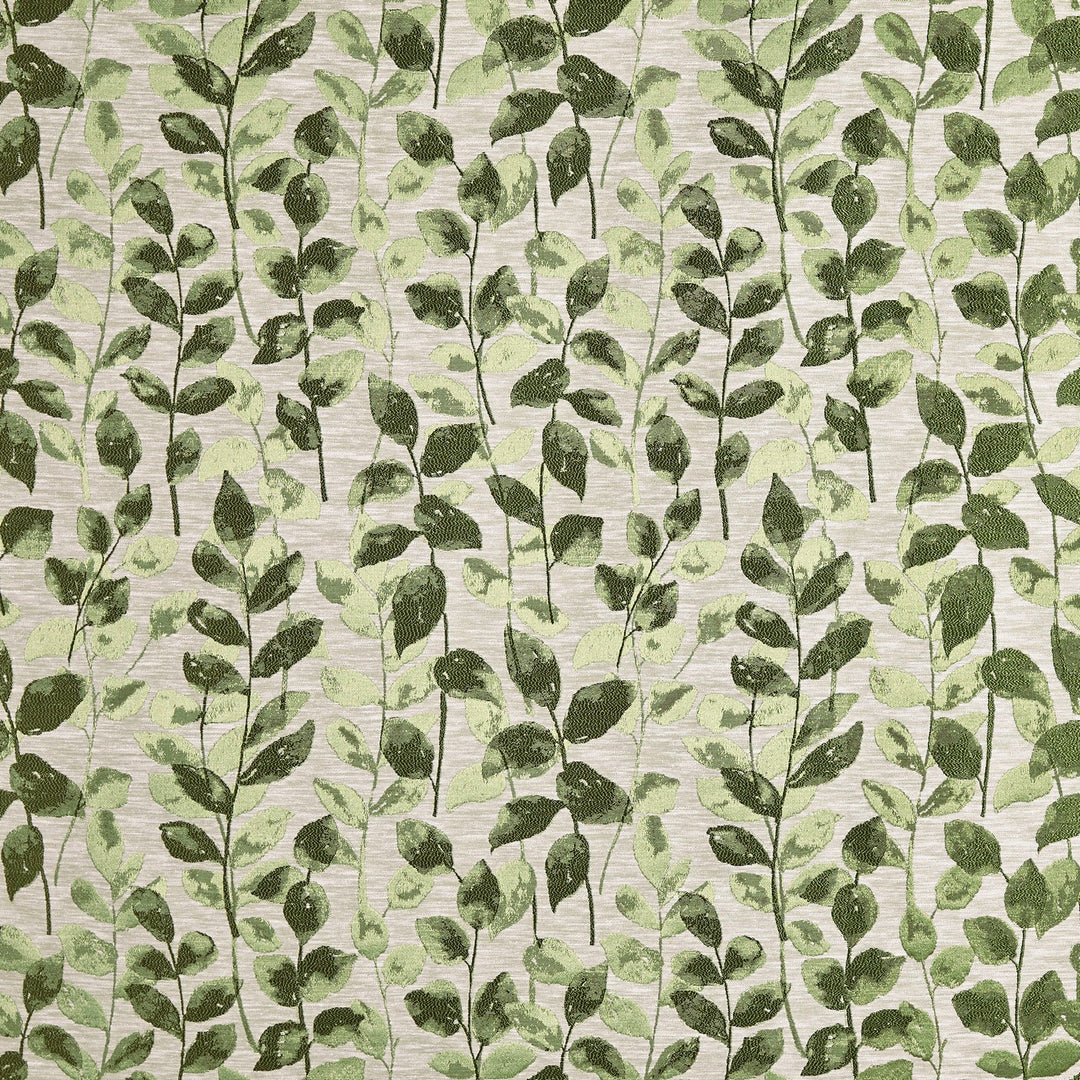 Tela jacquard de hojas para cortinas – Valo