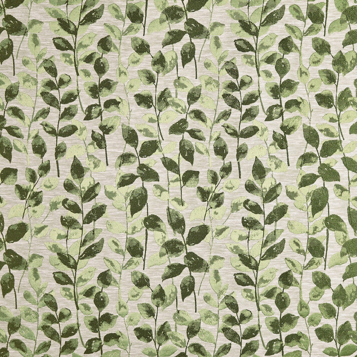 Tela jacquard de hojas para cortinas – Valo