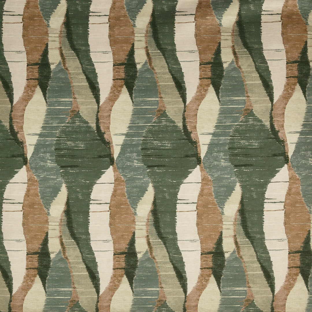 Tela ondas abstractas para cortinas y tapicería – Rafiki