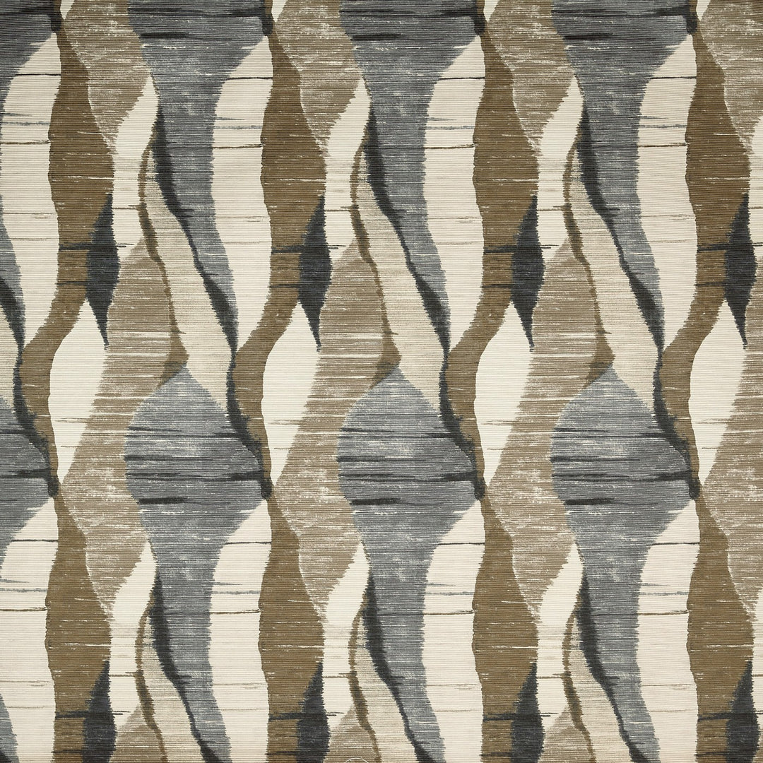 Tela ondas abstractas para cortinas y tapicería – Rafiki