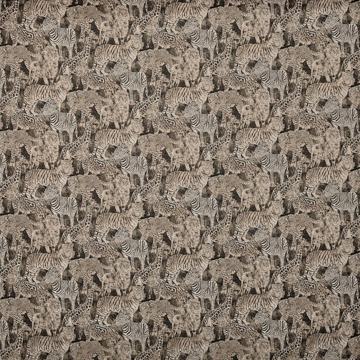 Tela collage animal para cortinas y tapicería – Zambezi