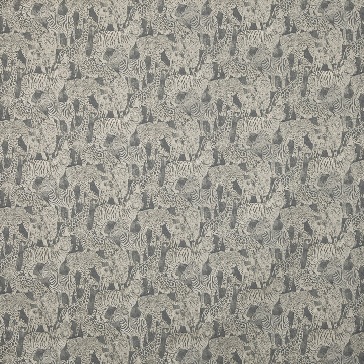 Tela collage animal para cortinas y tapicería – Zambezi