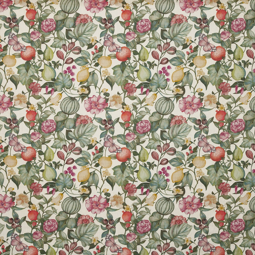 Tela floral botánico para cortinas – Clemence