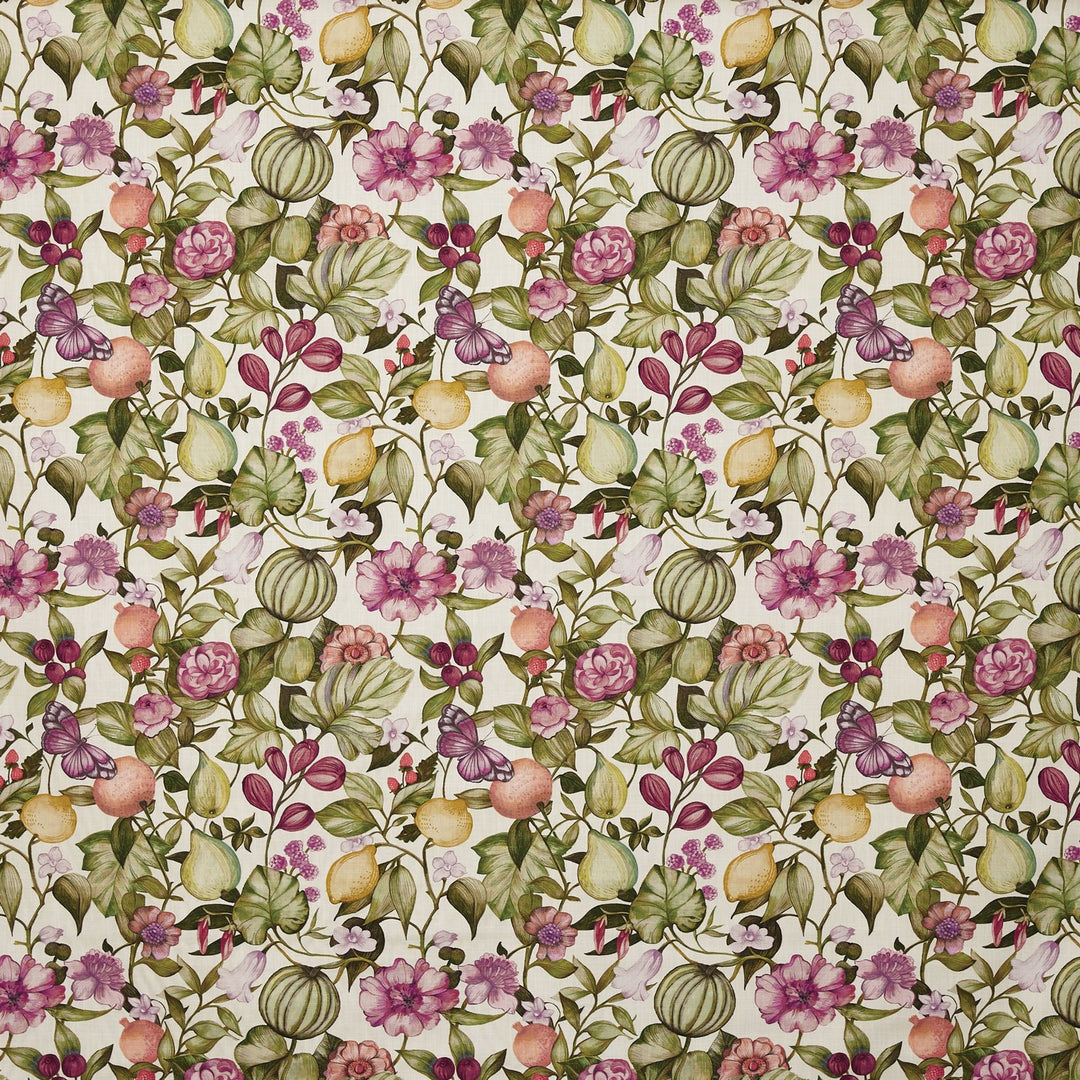 Tela floral botánico para cortinas – Clemence