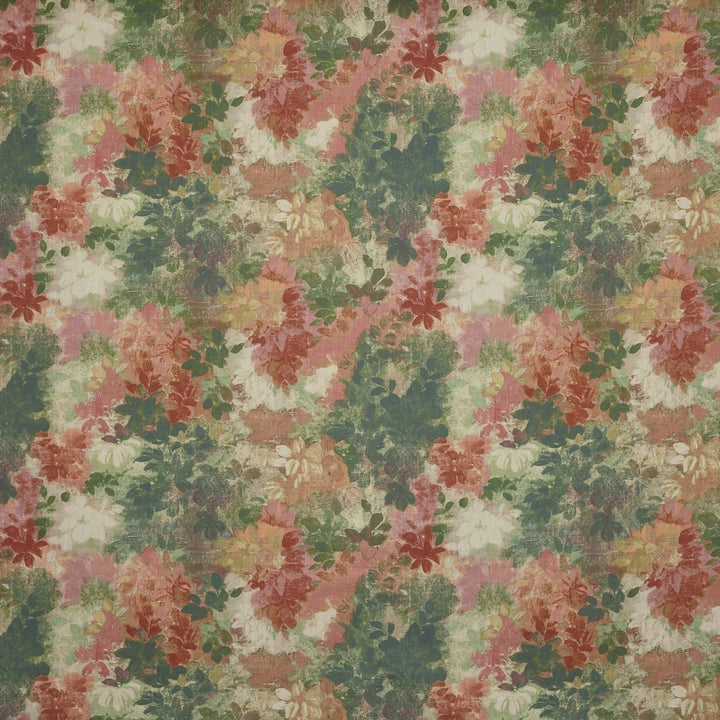 Tela floral pictórico para cortinas – Claude