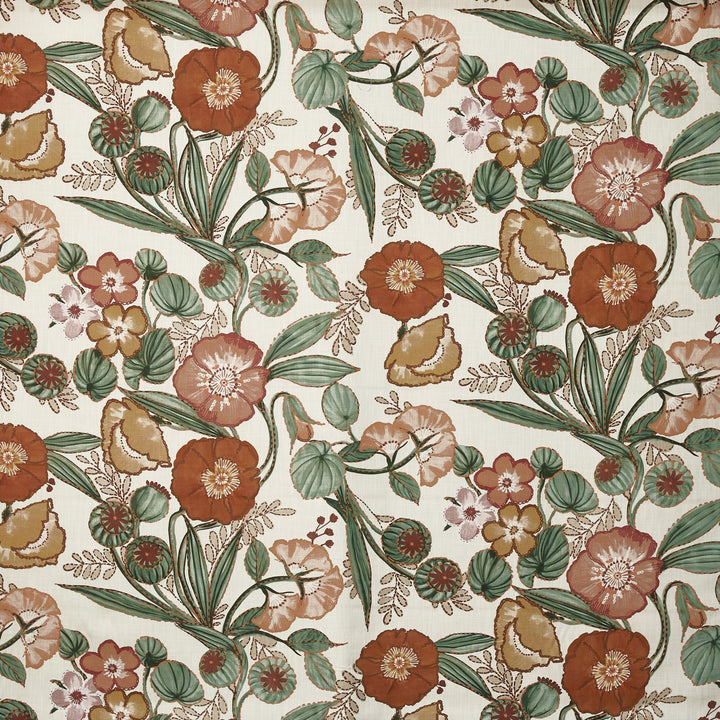 Tela floral Jacobean para cortinas – Lucienne