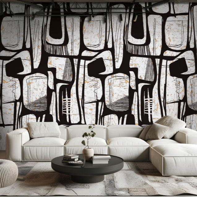Panel Decorativo Mural Moderno para Sala – Colección VOYAGE de Debora Benvenuti
