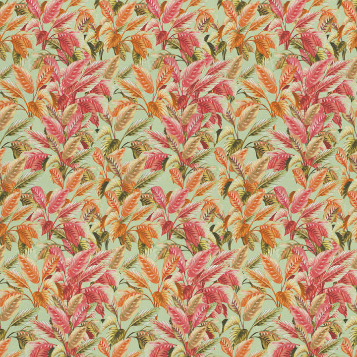 Panel Mural Tropical Colorido con Fondo Verde – Colección VOYAGE de Debora Benvenuti