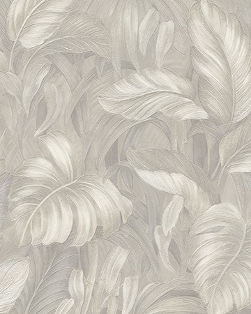 Swatch papel tapiz DB73717 Plumas Gris Sereno