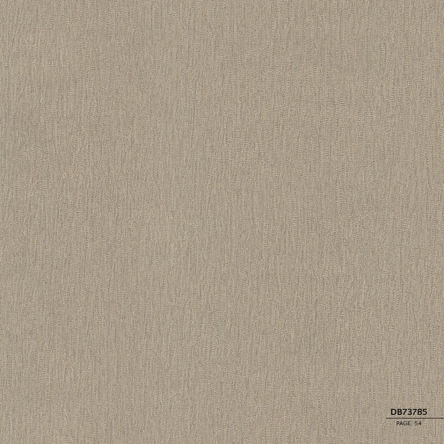 Papel tapiz texturizado en gris cálido con patrón ondulado DB73785