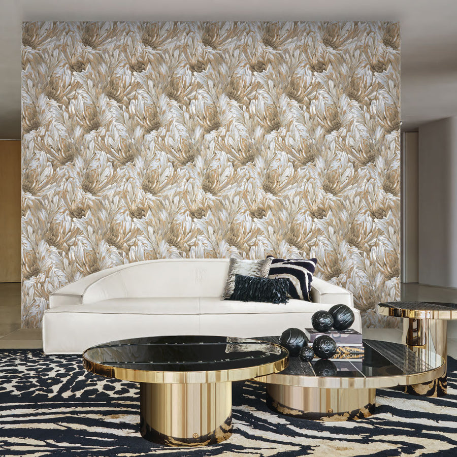 Papel tapiz decorativo de lujo para pared – RC21007