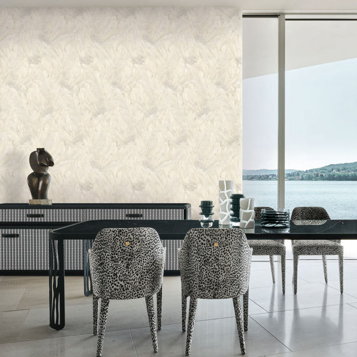 Papel tapiz de lujo con diseño animal print elegante – RC21059