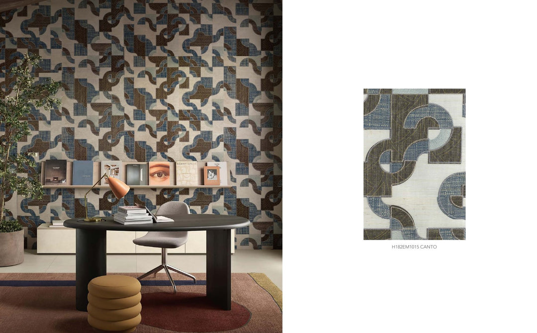 Revestimiento Mural Canto – Bordado sobre Sisal y Fibras Naturales | Story of Nature II
