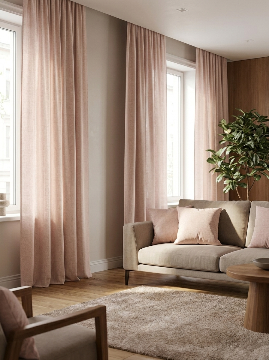 Capri Shell - cortinas en ambiente