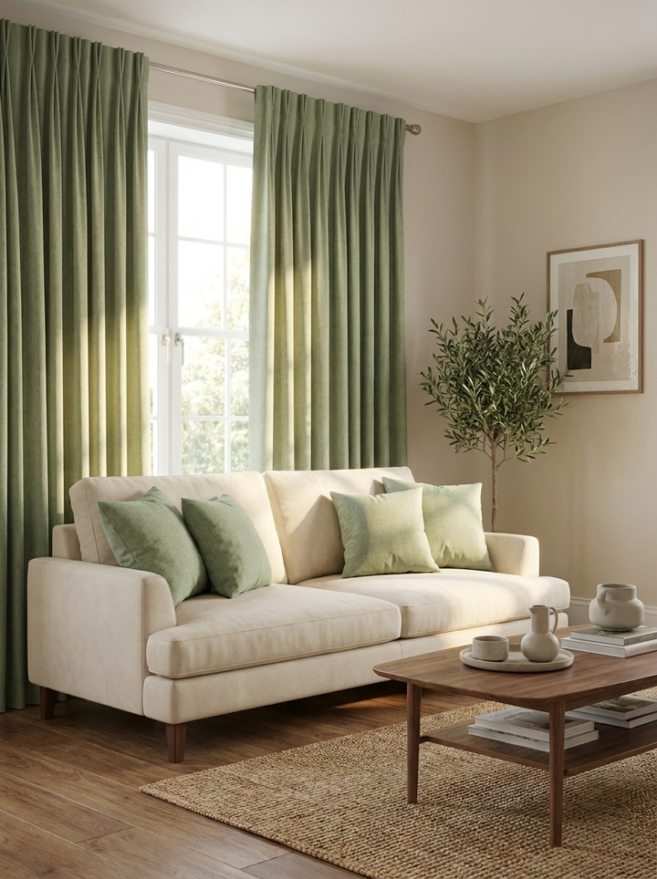 Iceland Sage - cortinas en ambiente