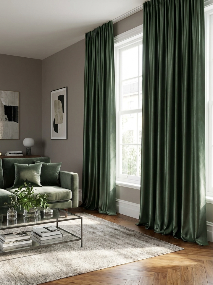 Raffles Forest - cortinas en ambiente