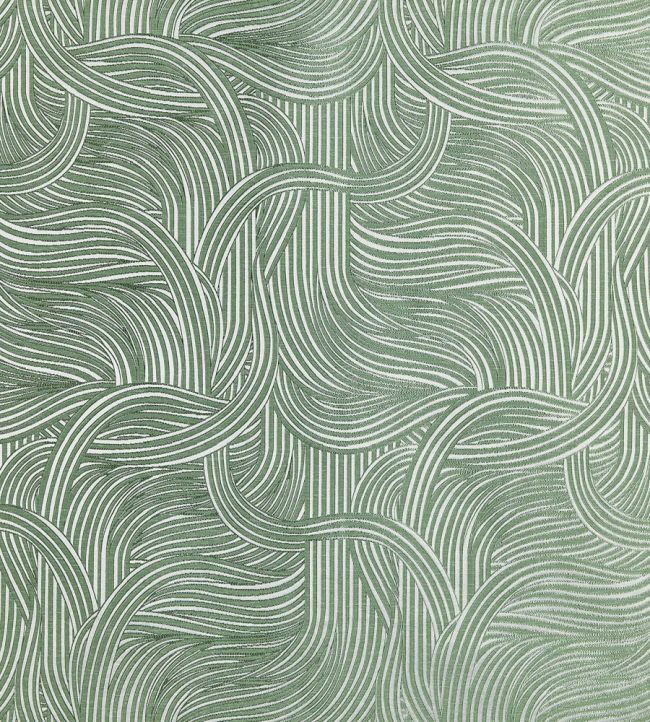 Tela decorativa para cortinas con ondas entrelazadas – Jolie Basil