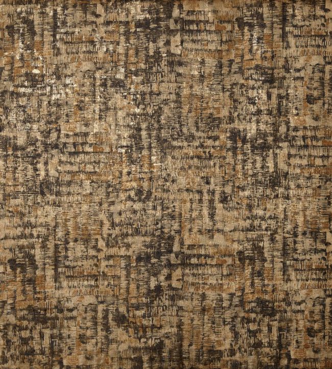 Tela decorativa para tapicería con textura de cesta – Mahali Gold