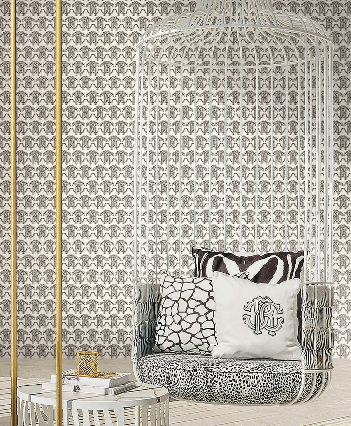 Papel Tapiz Roberto Cavalli RC9 – Monograma Ferré